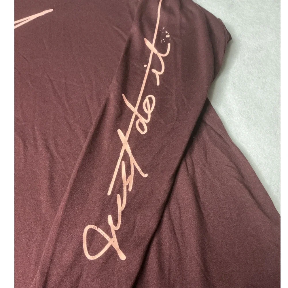 Nike Tank + Crop + Long Sleeve Womens Activewear Tops X-Large Burgundy Black